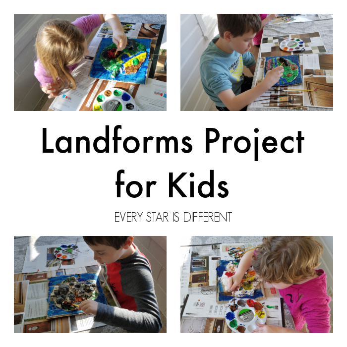 Paper Art: Landforms for Kids