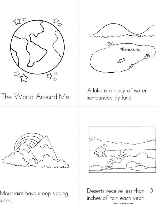 Landforms Book - Twisty Noodle