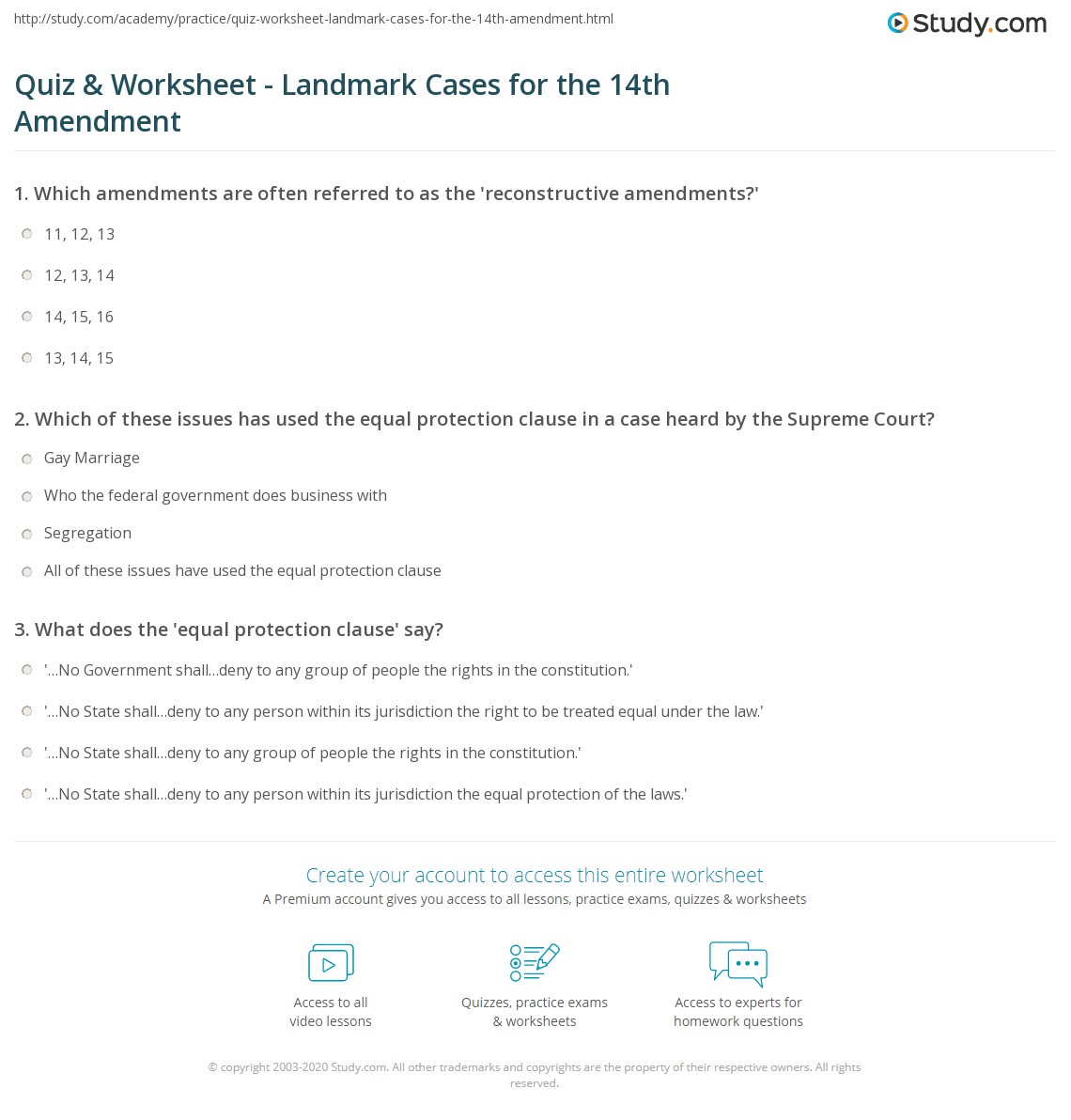landmark supreme court cases worksheet