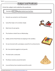 language art worksheet 3rd grade