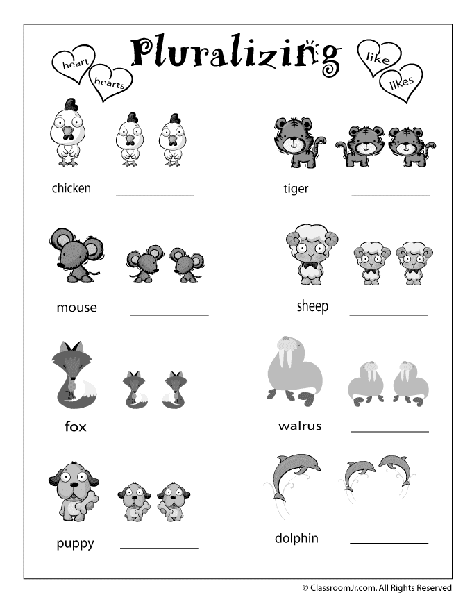 Language Arts Review Worksheets | Woo! Jr. Kids Activities ...