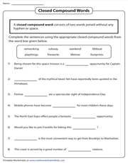 language arts 4th grade worksheet