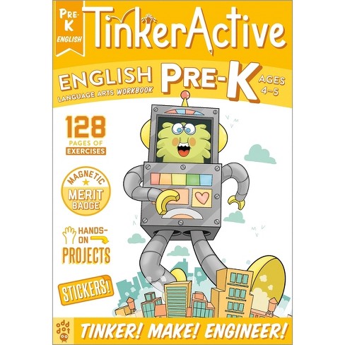 Tinkeractive Workbooks: Pre-k English Language Arts - By Megan ...