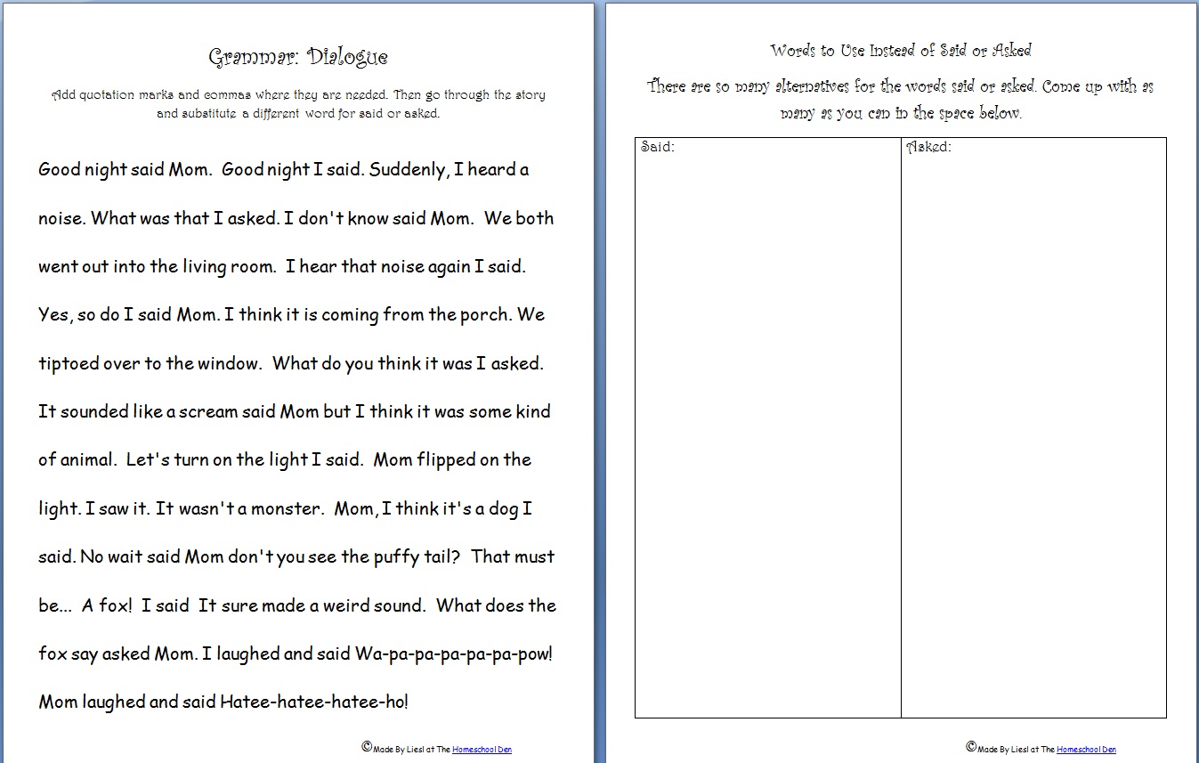 free language arts worksheets Archives - Homeschool Den