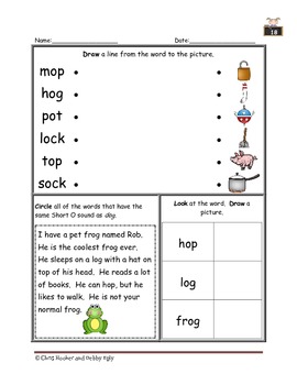 1st Grade Language Arts Worksheet Bundle (Sept - Nov) {Common Core Aligned}