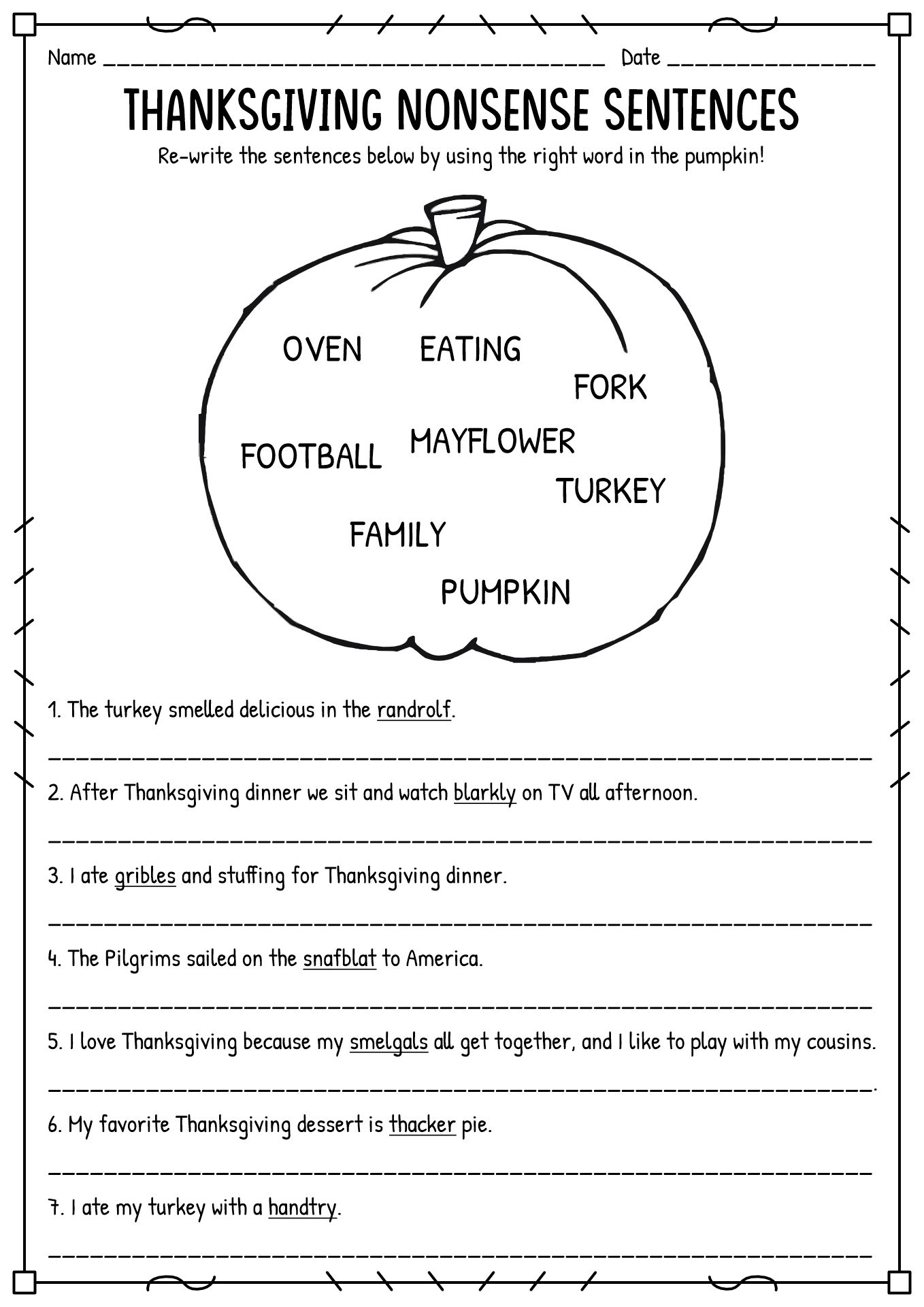 8 Kindergarten Language Arts Worksheets Free PDF At Worksheeto