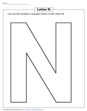 ASL Find the Letter N Activity (teacher made) - Twinkl