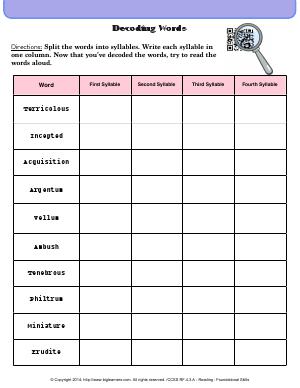 Grade 4 | Free Common Core English Worksheets | Biglearners