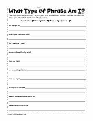 language worksheet for 5th grade