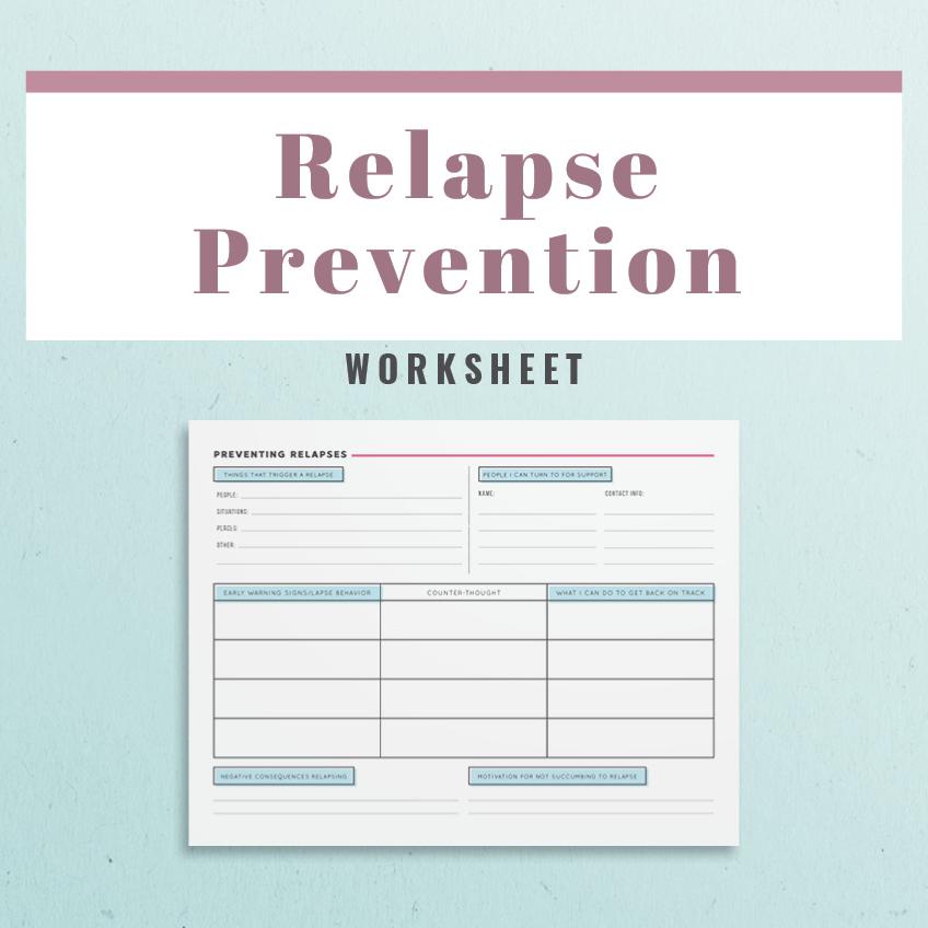 Relapse Prevention Plan - Mindstead