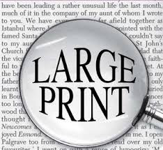 The Writing Desk: How to Create Large Print Editions of Your Books ...