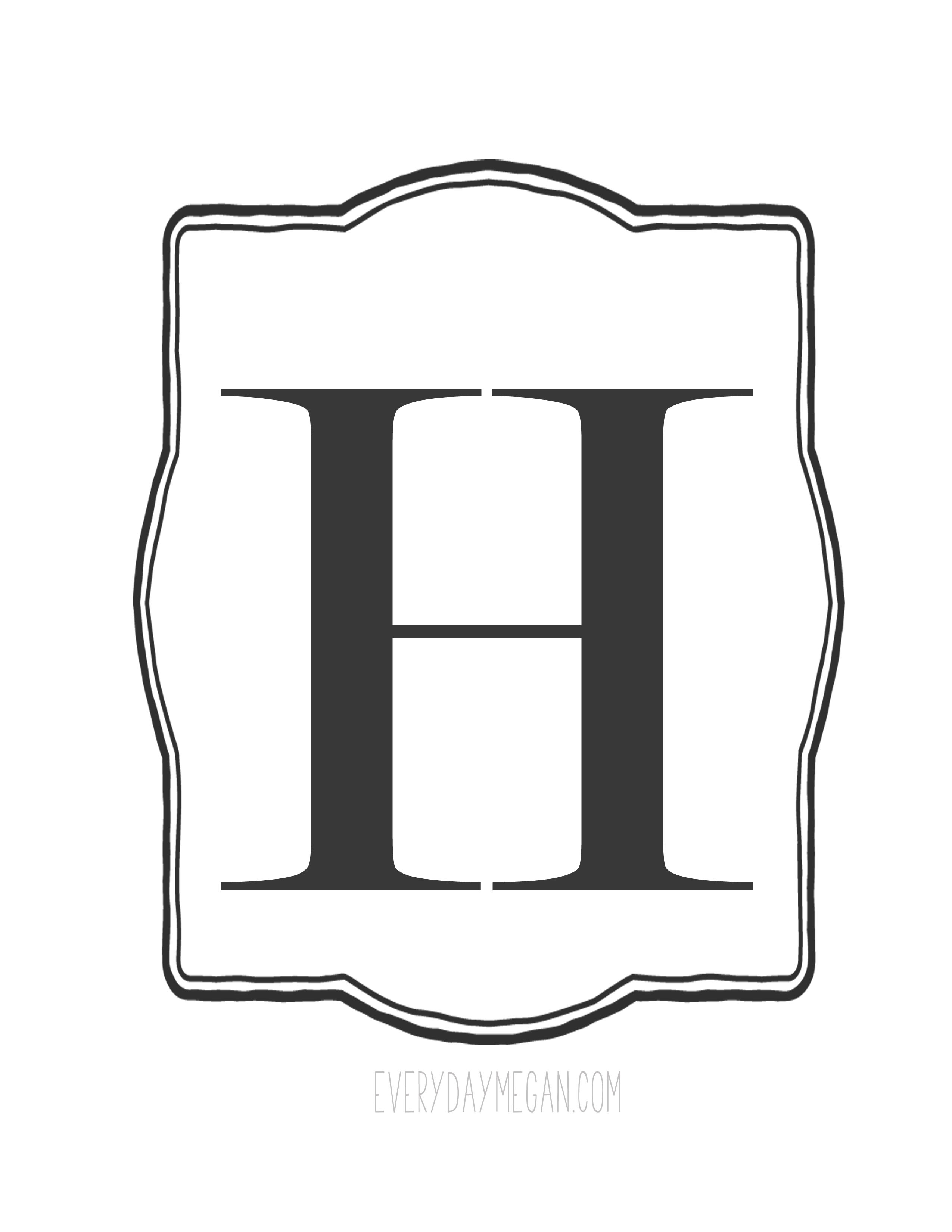 Free Printable Banner Letters - Make Your Own Banner