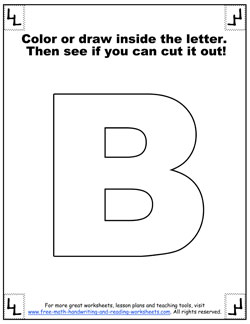 Printable Alphabet Letters - Giant Block Letters