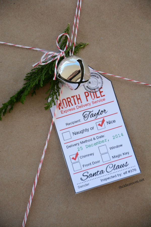 large printable gift tags from santa