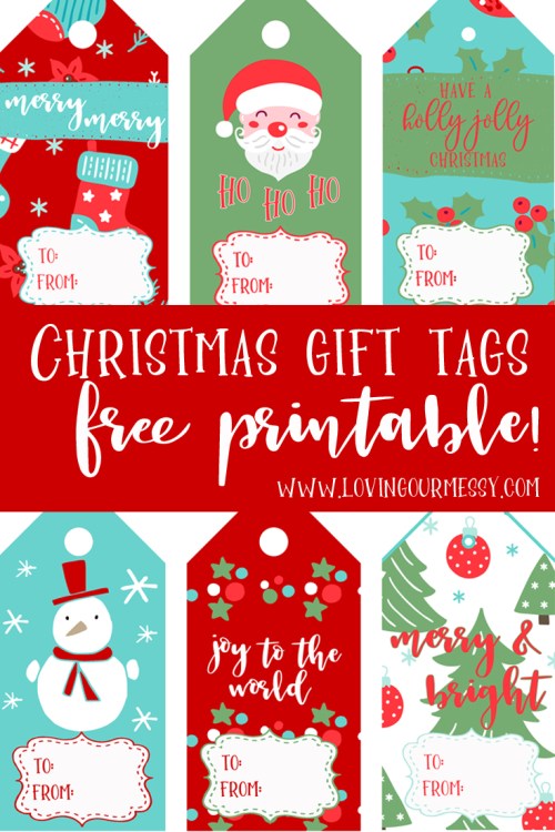 large printable gift tags from santa