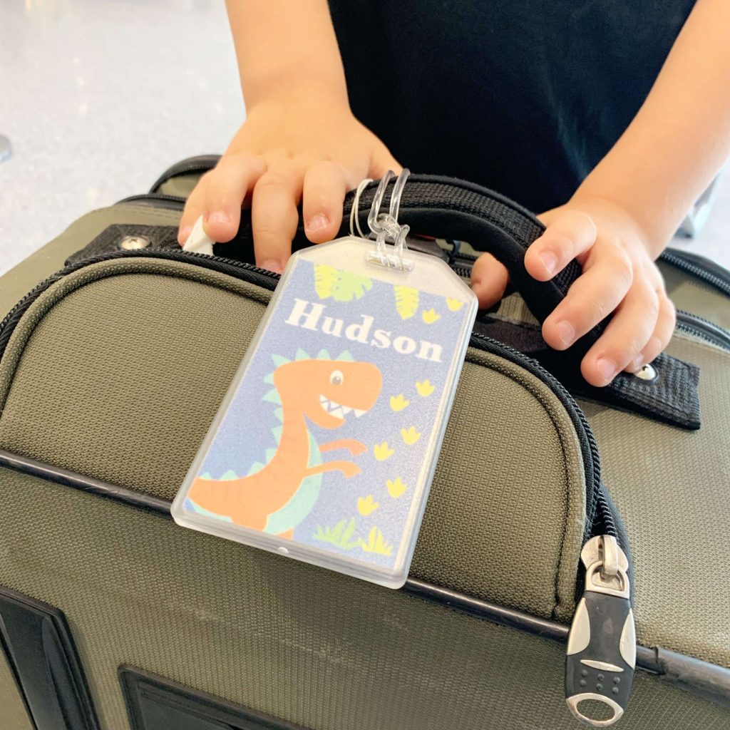 Editable DIY Luggage Tags For Adults &  Kids