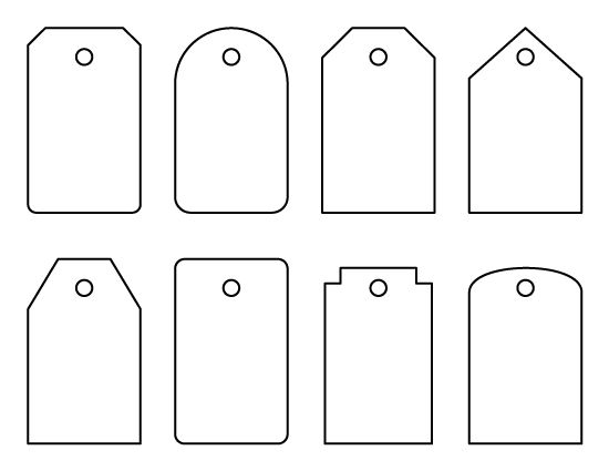large printable luggage tags
