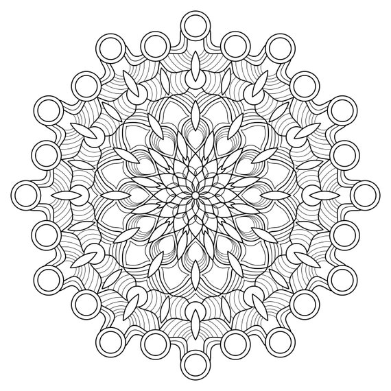 large printable mandalas