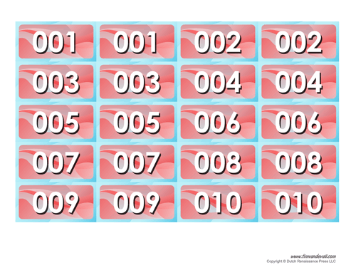 Raffle Ticket Templates - Tims Printables
