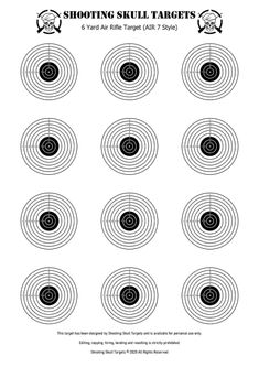 Targets (printable)