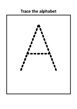 Large letter tracing | TPT