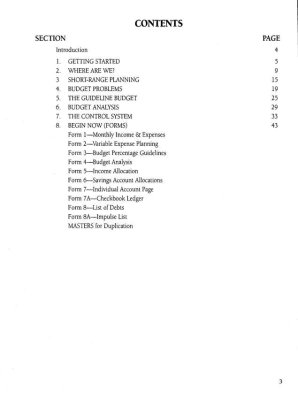 larry burkett budget worksheet