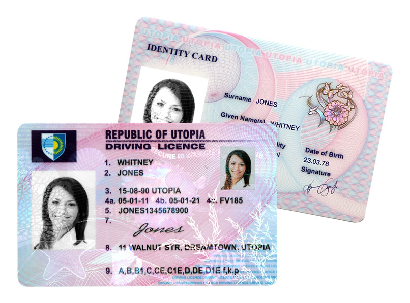 laser printable id cards