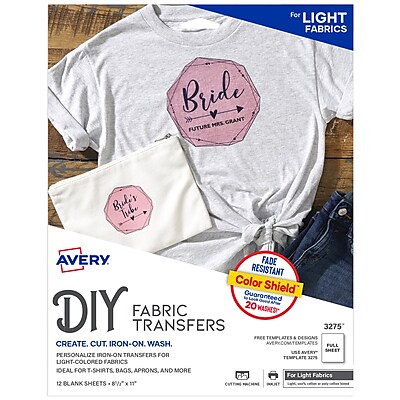 Amazon.com: TransOurDream Tru-Heat Transfer Paper for Inkjet ...