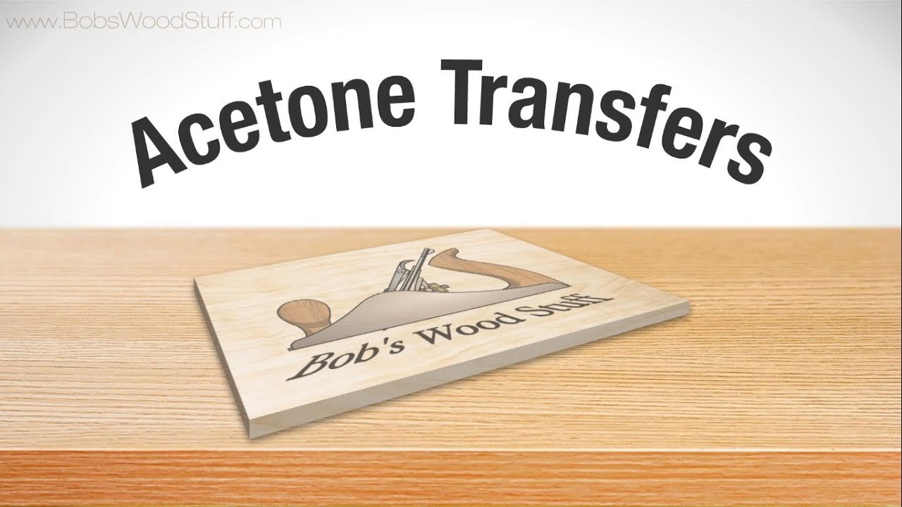 laser printer transfer paper wood