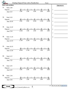 last line math worksheet answers