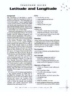 latitude and longitude worksheet 7th grade