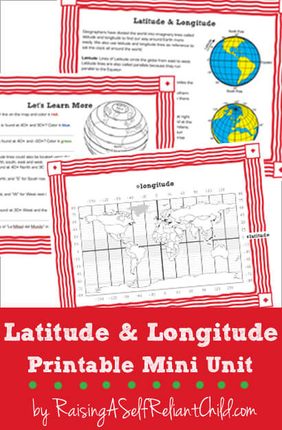 latitude and longitude worksheet for kids
