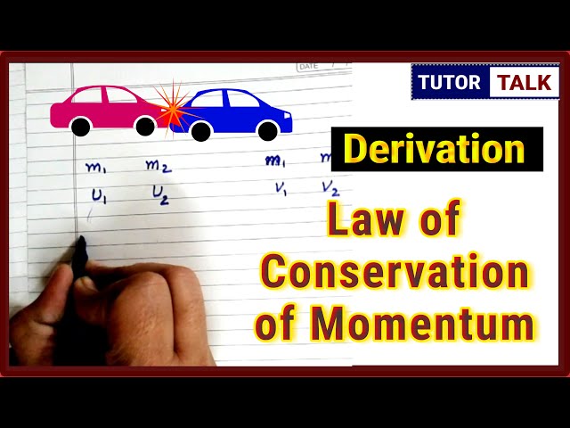 law of conservation of momentum