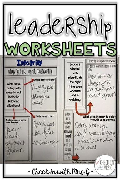 leadership worksheets | Teaching social skills, Leadership, Life ...