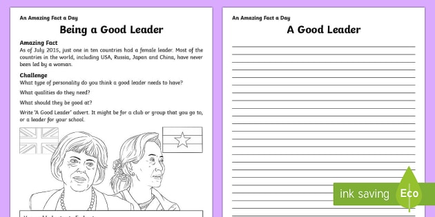 Leadership Classroom Activities - Primary School 