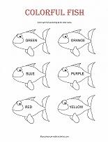 learning color worksheet