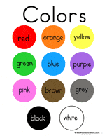 Color Preschool Printables - Preschool Mom