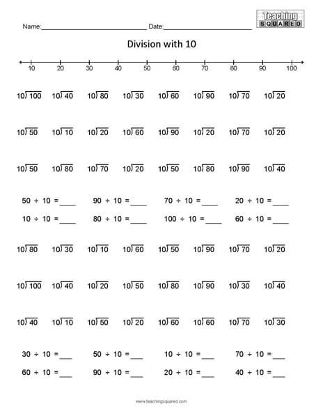 Learning Division - Teaching Squared