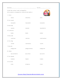 learning english worksheet for spanish speakers