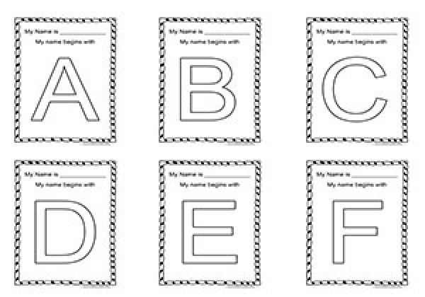 Name Writing Letter Formation Worksheet (teacher made)