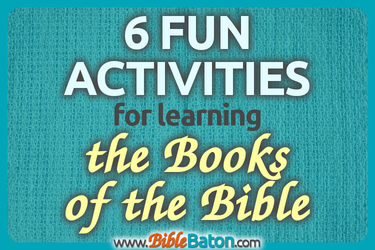 learning the books of the bible worksheet