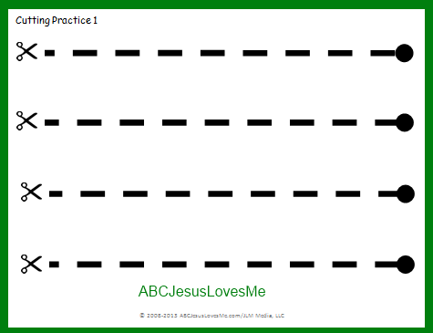 Using Scissors: Learning How to Cut | ABCJesusLovesMe