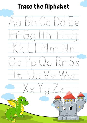learning to write worksheet for preschool