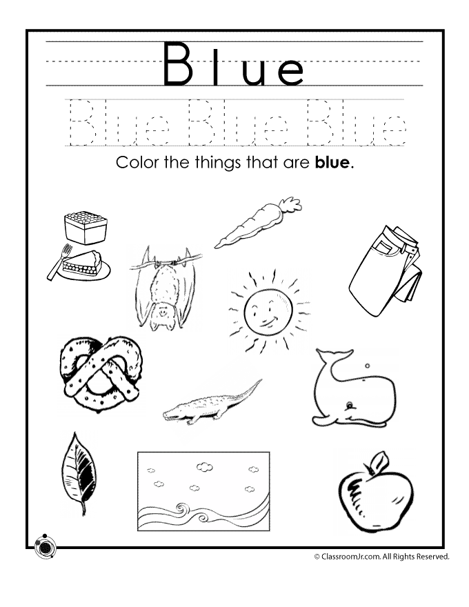 learning worksheet for preschoolers