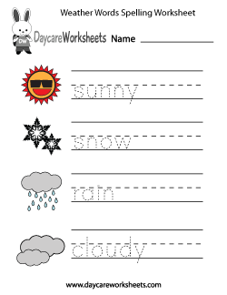 Preschool Learning Worksheets