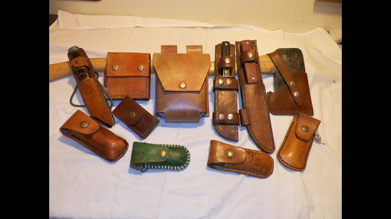 LEATHER WORK PART 1 ( leather working on a budget part 1 )