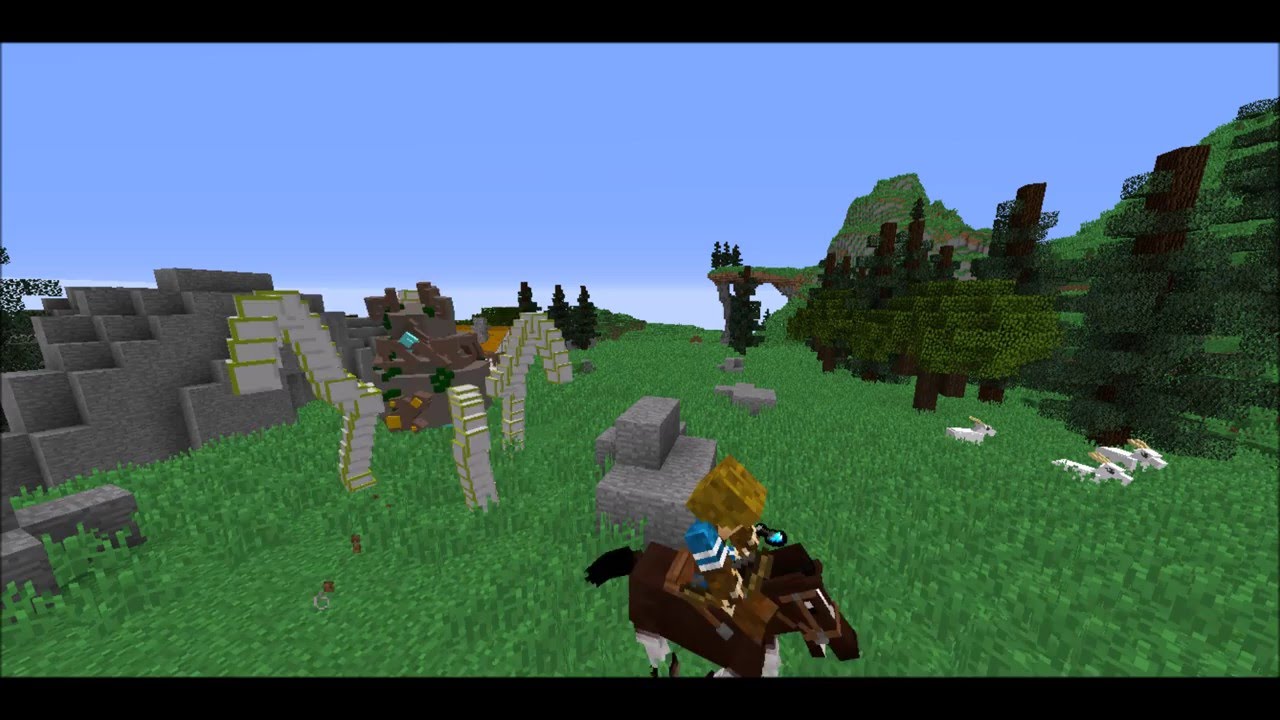 legend of zelda adventure map minecraft pe