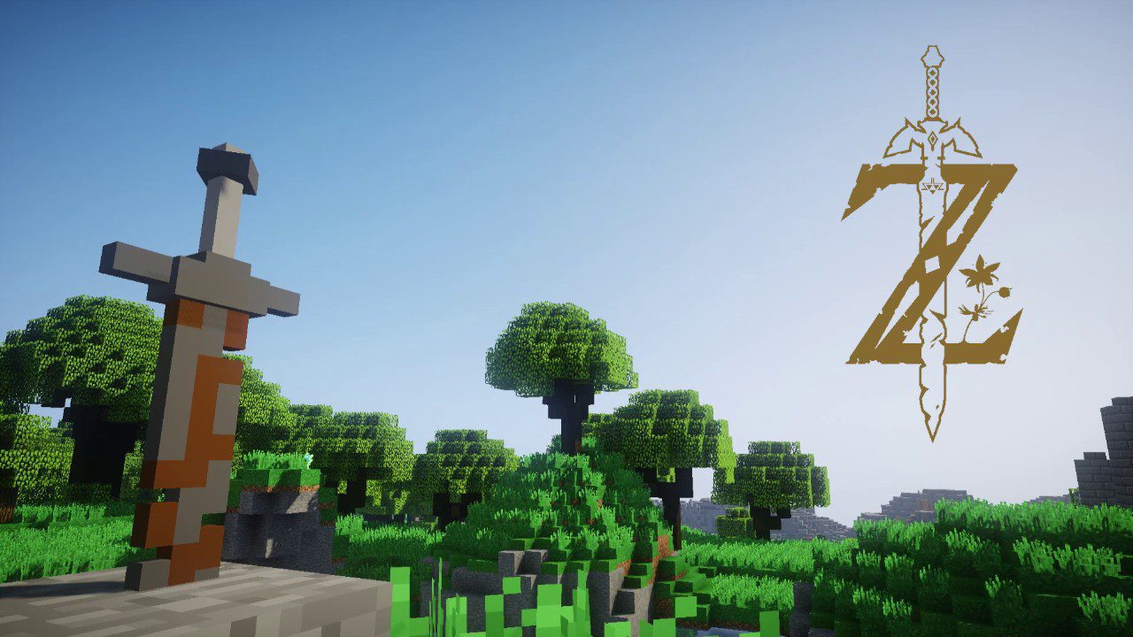 legend of zelda adventure map minecraft pe