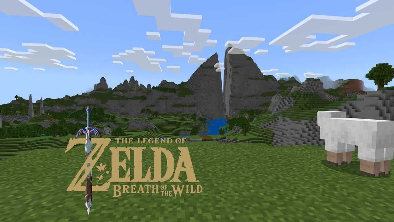 legend of zelda adventure map minecraft pe
