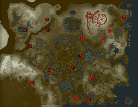 legend of zelda botw map